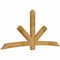 Ekena Millwork Alberta Rough Sawn Timber Gable Bracket, Western Red Cedar, 108"W x 49"H x 4"D x 6"F, 11/12 Pitch GBW108X49X0406ALB00RWR - alternate 2